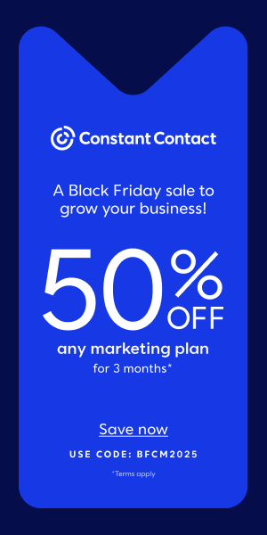 Constant Contact 50% off coupon