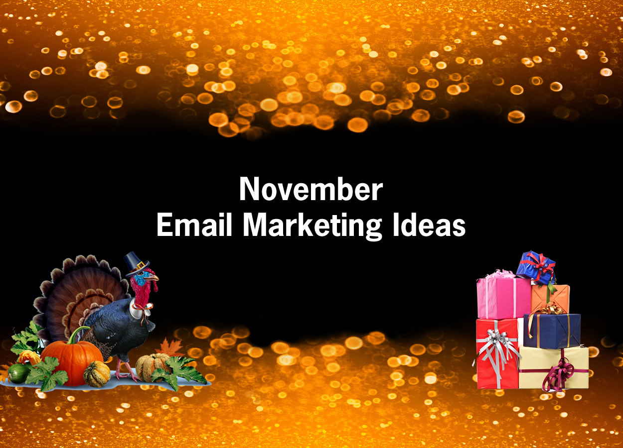 November email marketing ideas symbols